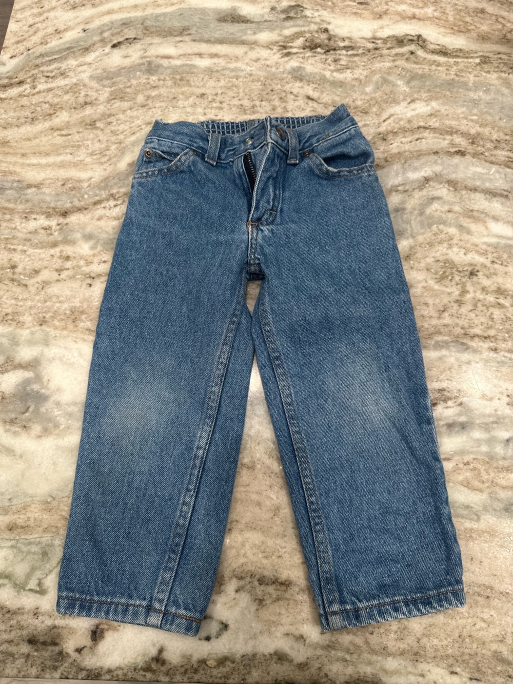 Arizona Jean Company Kids Blue Straight-Leg Jeans